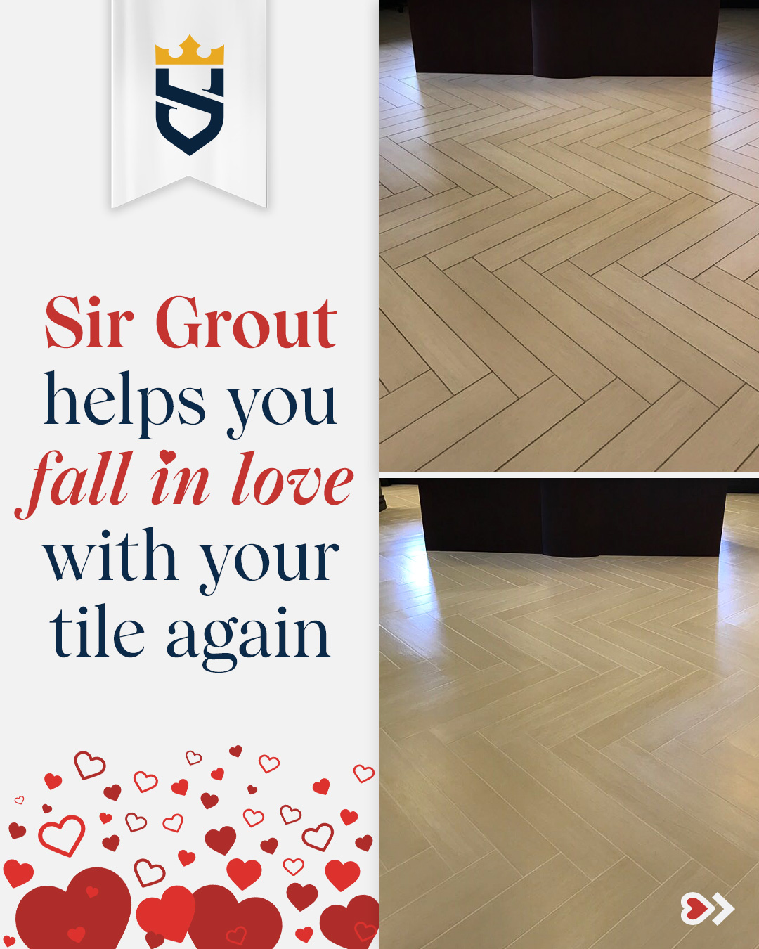 Sir Grout helps you fall in love with your tile again