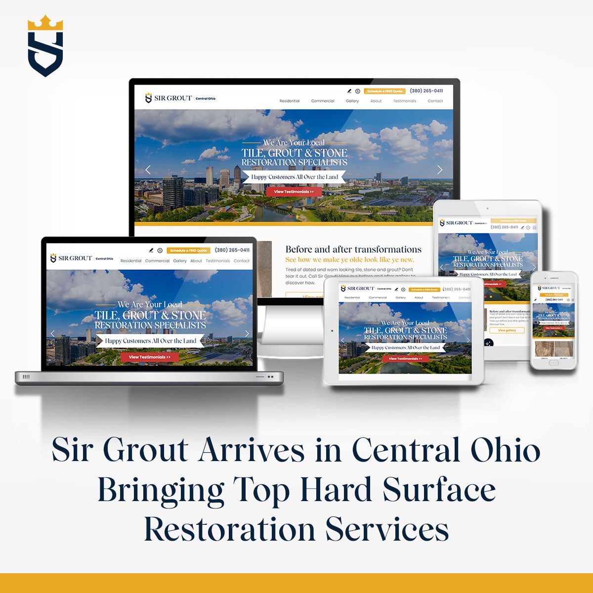 Sir Grout Is Ready To Amaze Central Ohio with Its Hard Surface Restoration Services